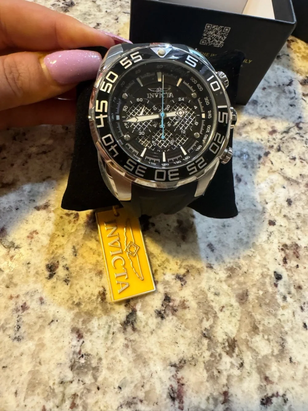 Invicta Speedway SCUBA Typhoon Men's Watch - 50mm, Black (26314)